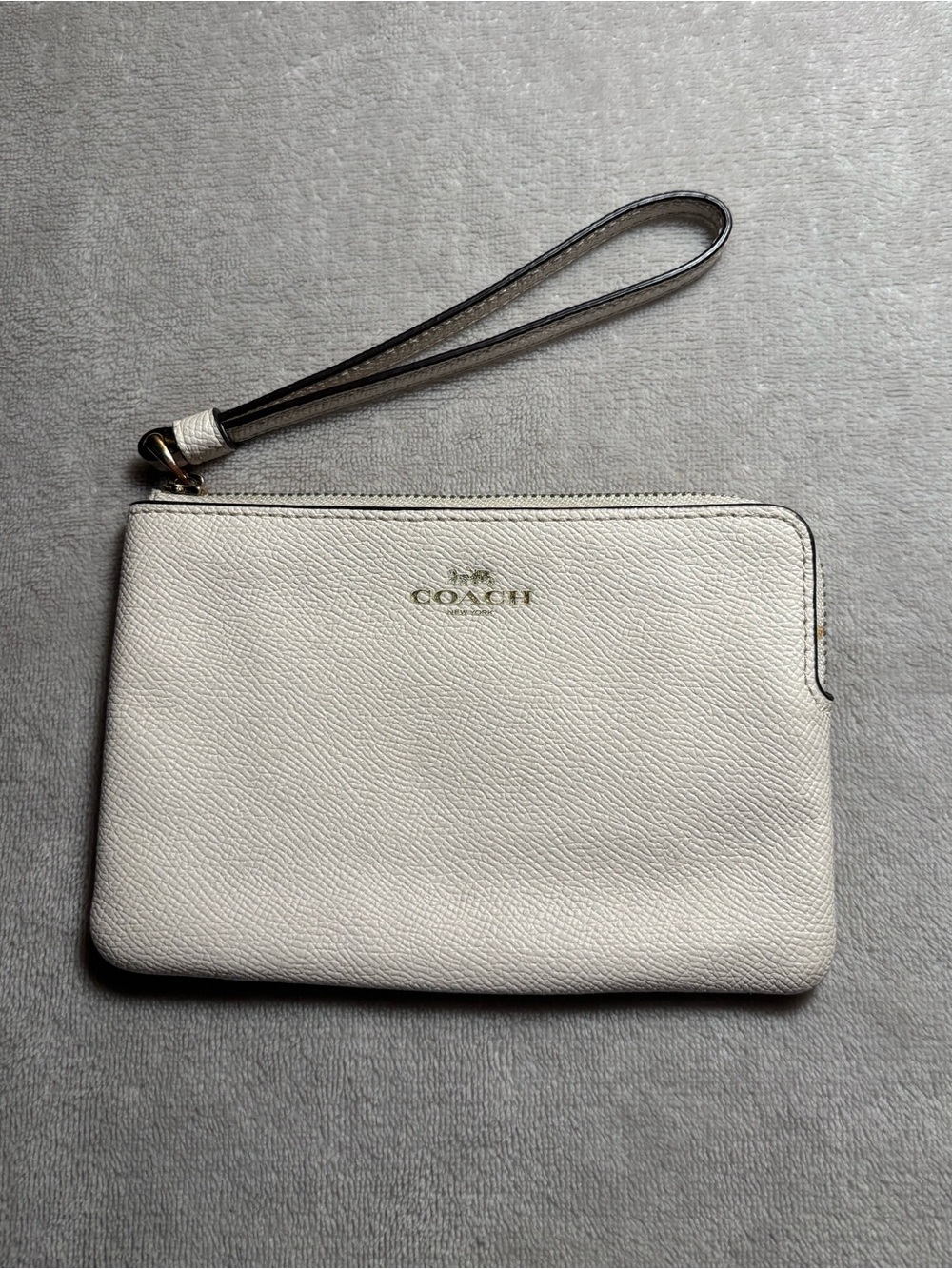 Coach Leather Wristlet Wallet